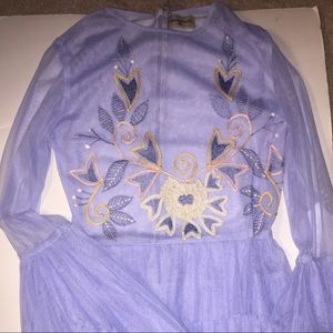 Lace & Beads see through dress